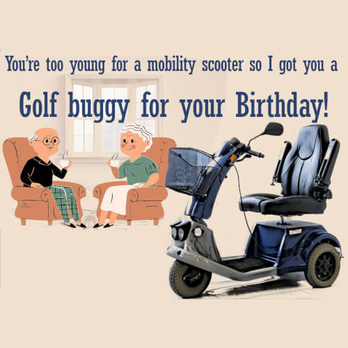 Golf birthday message cards and ecards